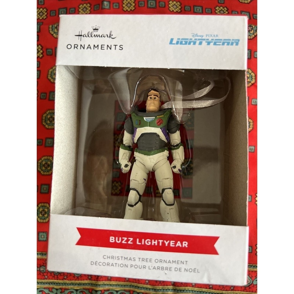 Disney Hallmark New 2022 Buzz LIGHTYEAR Christmas Tree Ornament Holiday Decor